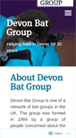 Mobile Screenshot of devonbatgroup.org